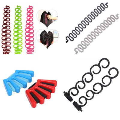 6 Styles Lady French Hair Braiding Tool