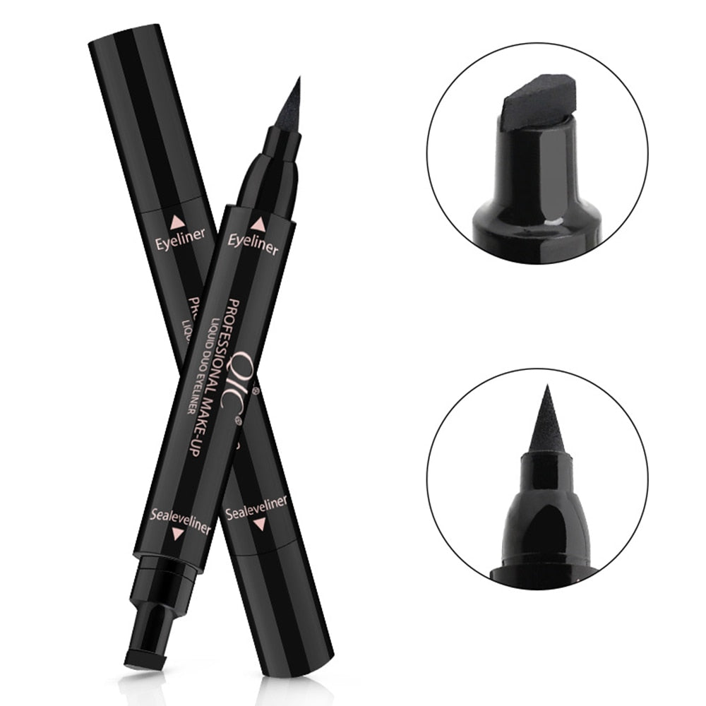 1PC Double-Headed Seal Black Eyeliner