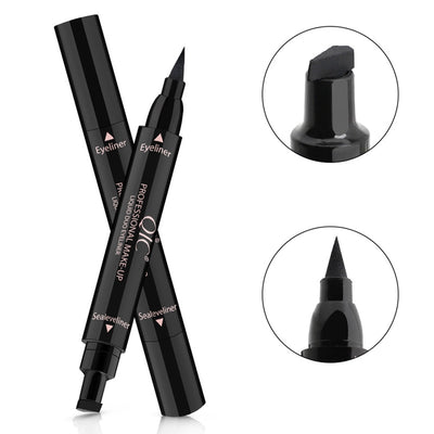 1PC Double-Headed Seal Black Eyeliner