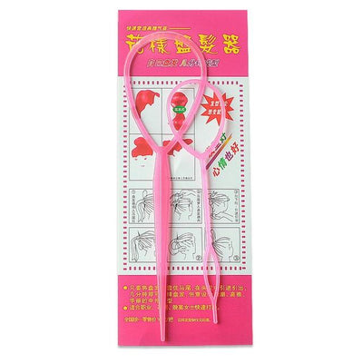 Popular 2pcs Ponytail Creator Plastic Loop