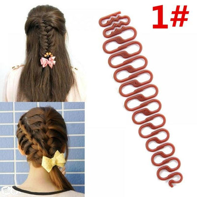 6 Styles Lady French Hair Braiding Tool