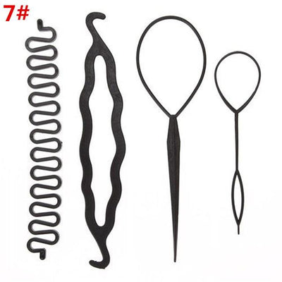 6 Styles Lady French Hair Braiding Tool