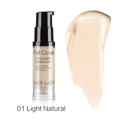 Full Cover 8 Colors Liquid Concealer