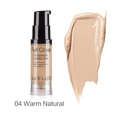 Full Cover 8 Colors Liquid Concealer