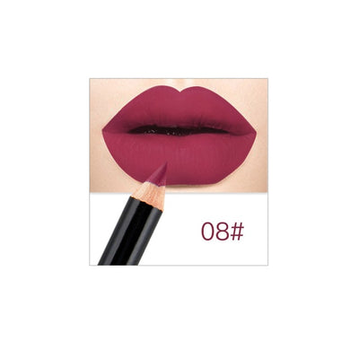 12 Colors Lip Pencils Matte Lip-liner