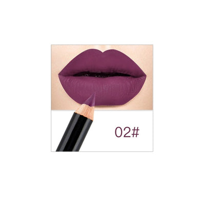 12 Colors Lip Pencils Matte Lip-liner