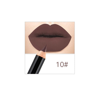 12 Colors Lip Pencils Matte Lip-liner