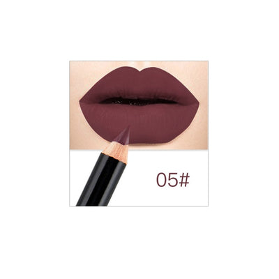 12 Colors Lip Pencils Matte Lip-liner