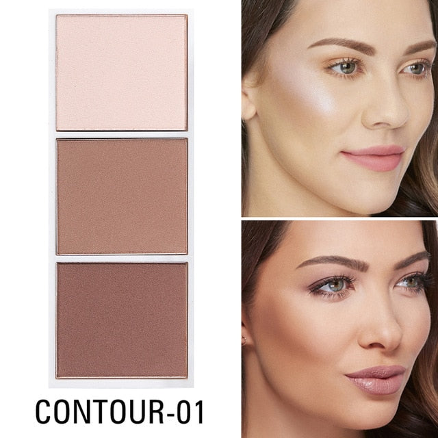 4 Colors Highlighter Palette