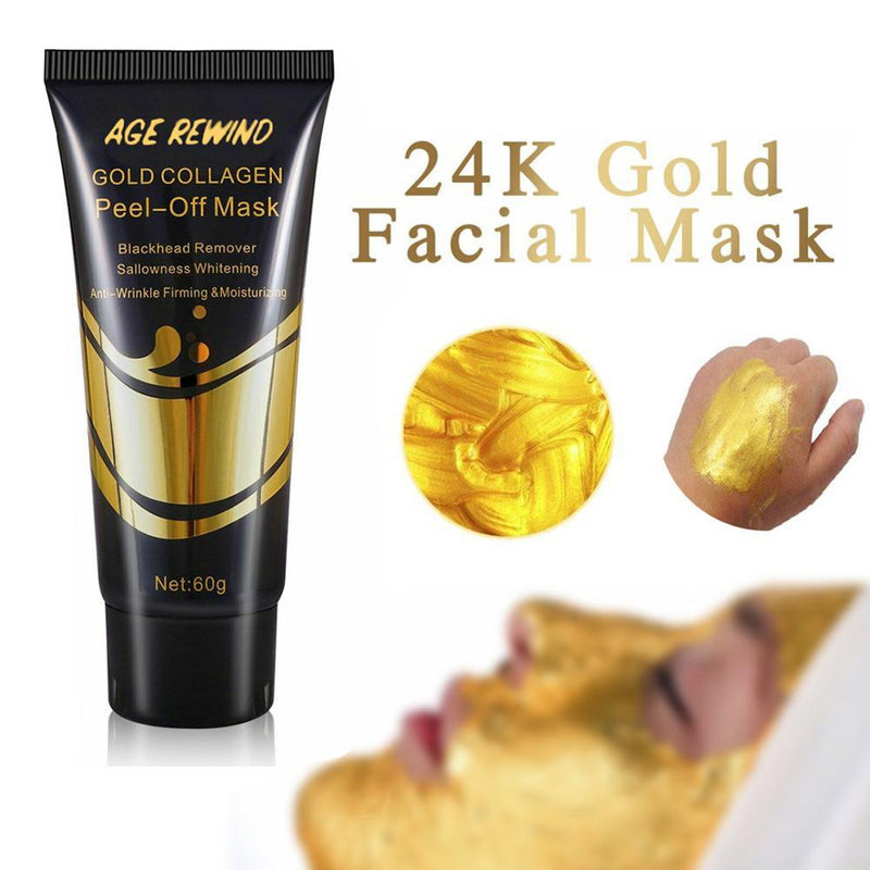 24K Gold Collagen Facial Mask